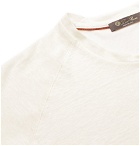 Loro Piana - Linen-Jersey T-Shirt - White