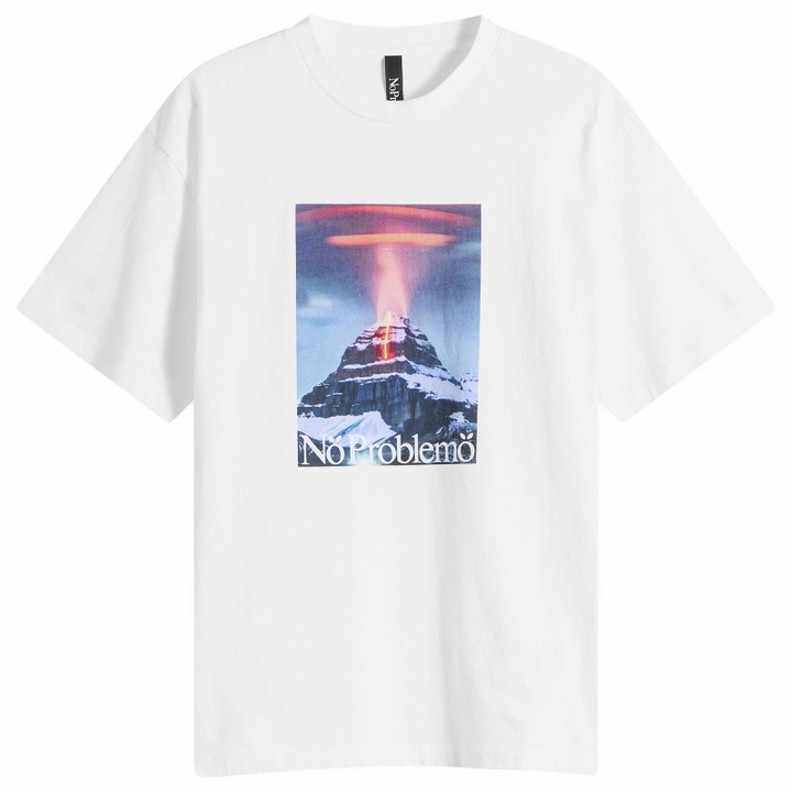 Photo: No Problemo Men's Kailash SS T-Shirt in White