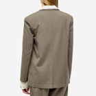 Rejina Pyo Women's Fran Oversized Soft Blazer Jacket in Slate