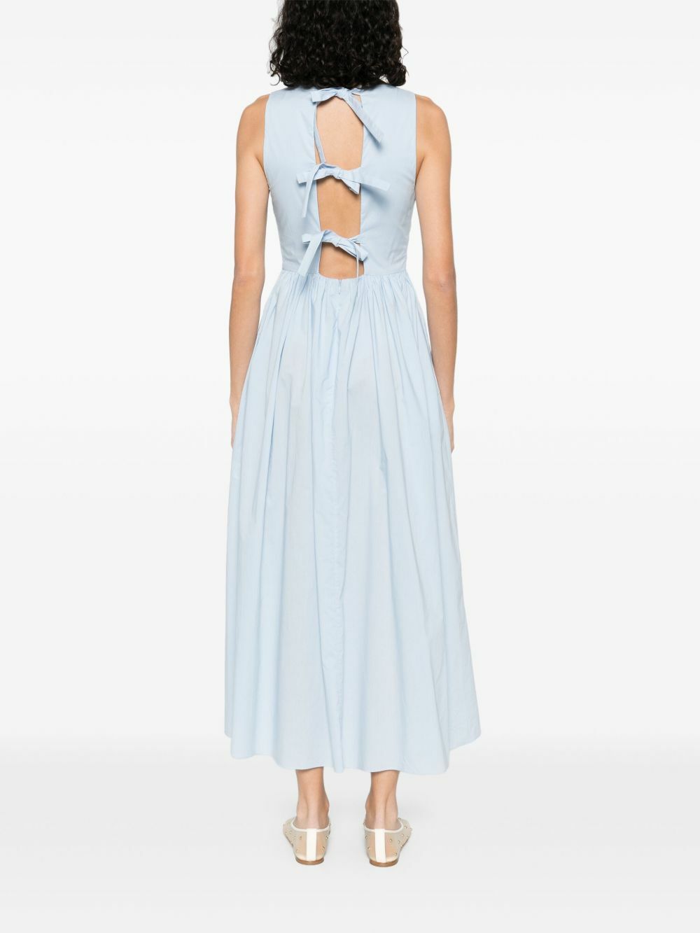 lace and chiffon bridesmaid dresses Wedtrend Women Pine Lace-Up Back Long Chiffon Bridesmaid Dress with Slit –  WEDTREND main image 0