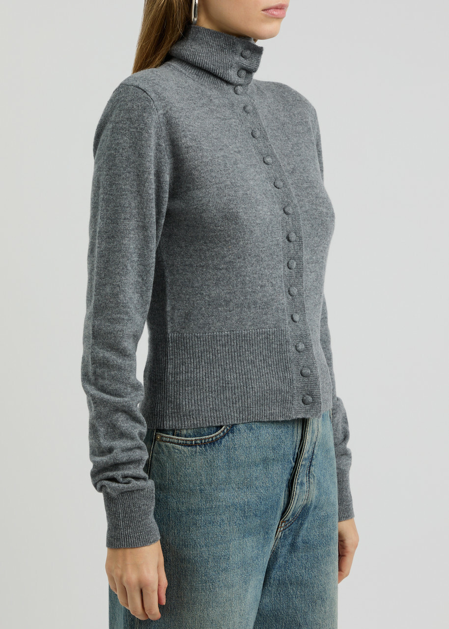 Remain BY Birger Christensen Wool-blend Cardigan Grey
