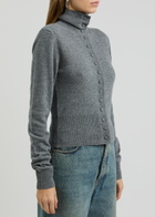 Remain BY Birger Christensen Wool-blend Cardigan Grey