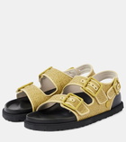 Birkenstock 1774 Milano Luxe raffia sandals