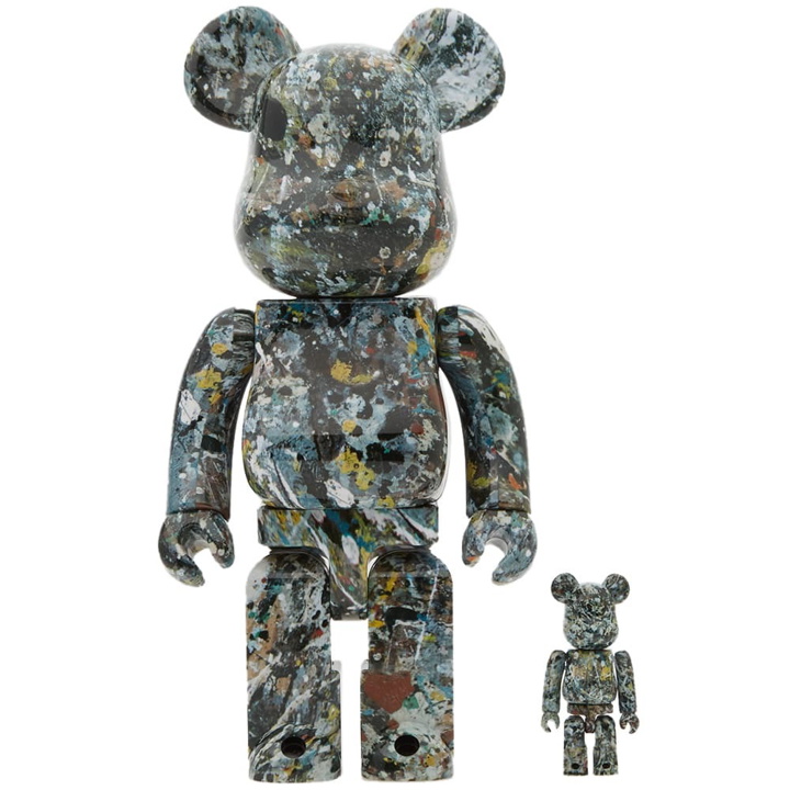 Photo: Medicom x Jackson Pollock Be@rbrick Version 2.0