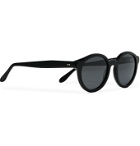 ahnah - Wim Round-Frame Bio-Acetate Sunglasses - Black