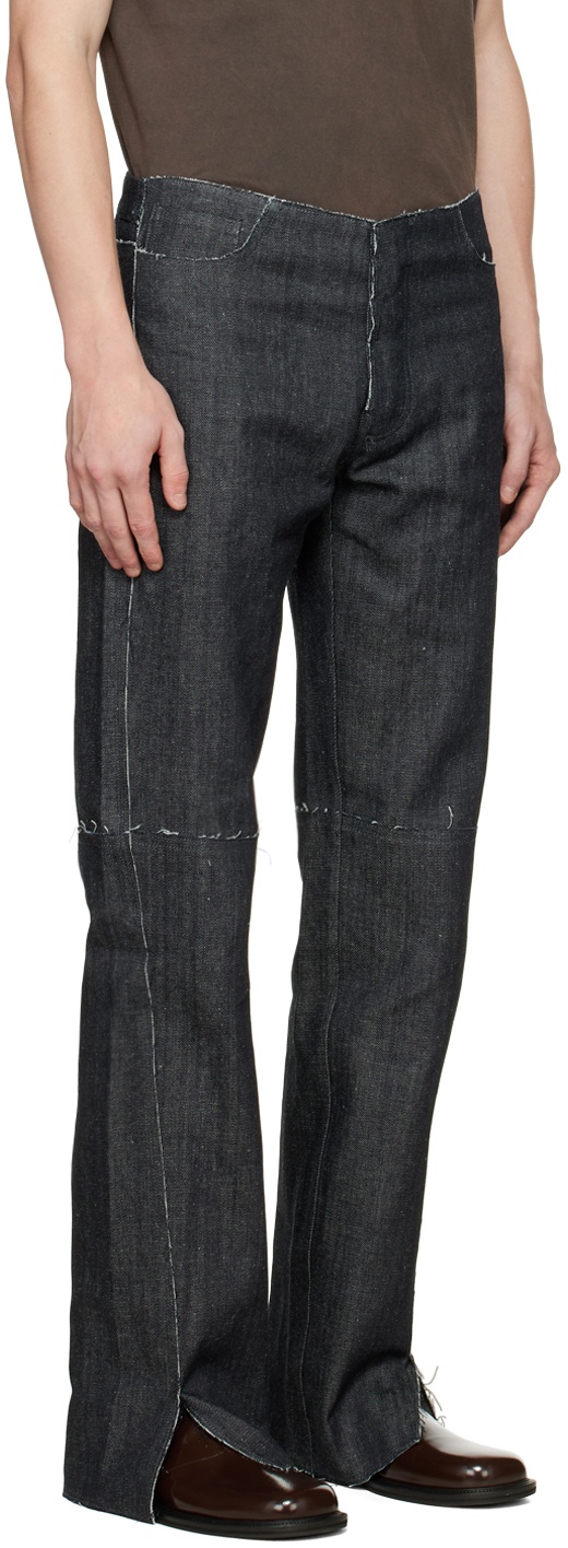 Gabriela Coll Garments SSENSE Exclusive Gray No.155 Jeans