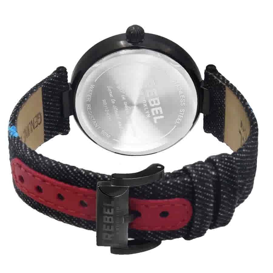 Rebel Carroll Gardens Burgundy Dial Ladies Watch RB112-6181