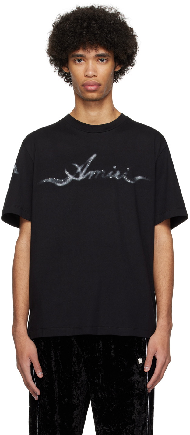 AMIRI Black Smoke T-Shirt Amiri