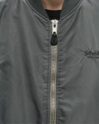 Schott Nyc Macampsrs Jacket Grey Bomber Jackets