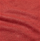 Altea - Linen Polo Shirt - Orange