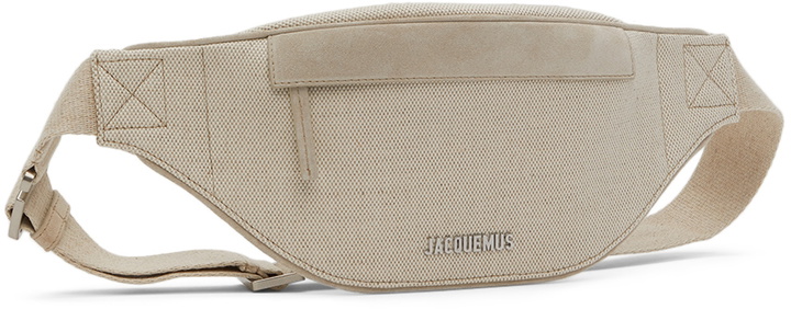 Photo: Jacquemus Taupe 'La Banane Meunier' Pouch