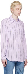 Haulier Purple Summer Service Shirt