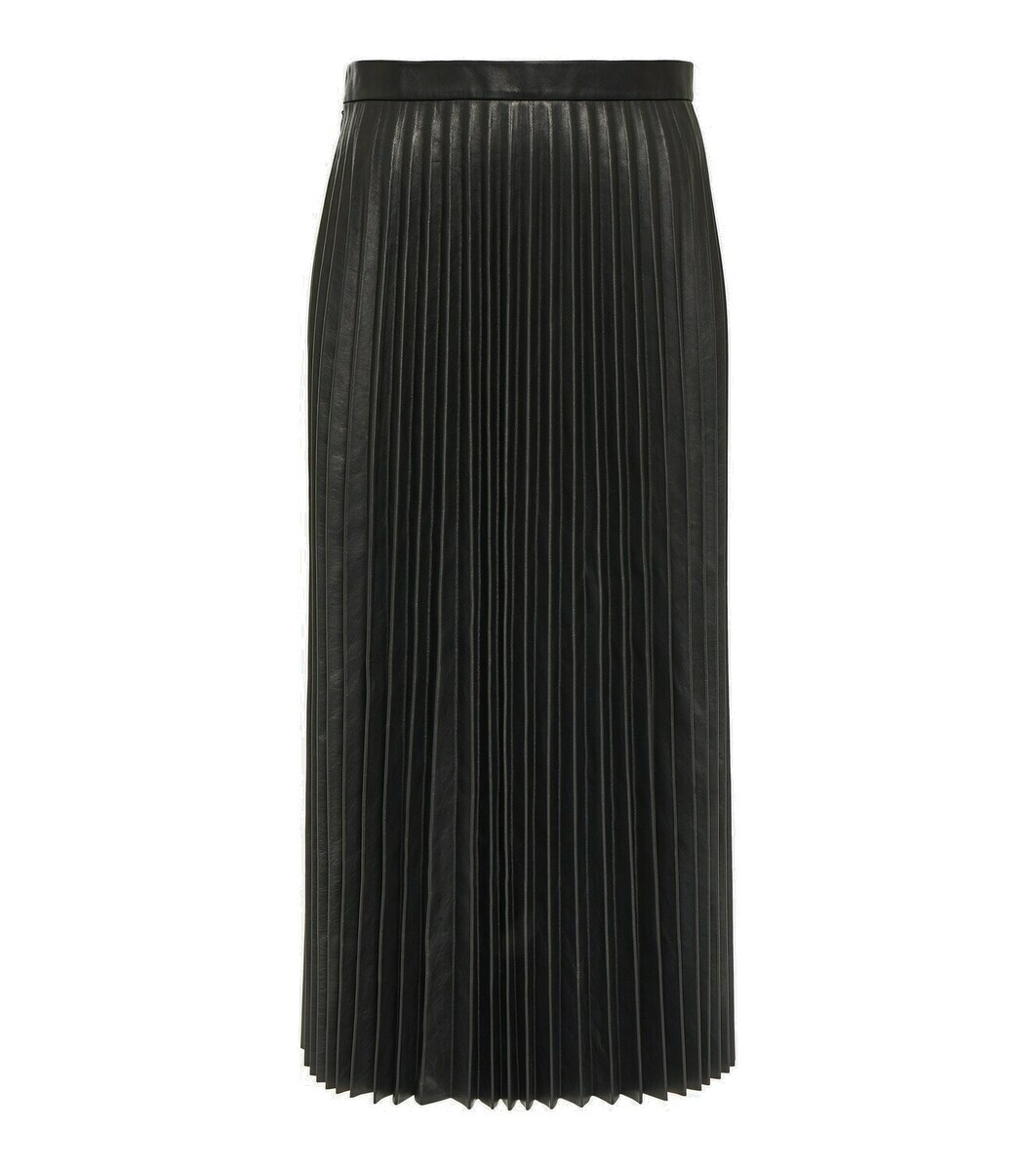 Valencia High-Waist Leather Skirt main image 1
