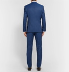 Hugo Boss - Navy Huge/Genius Slim-Fit Super 120s Virgin Wool Suit - Navy