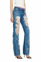 Diesel Bootcut Jeans Low Waist 1969 D-Ebbey - Jeans Womens in Blue