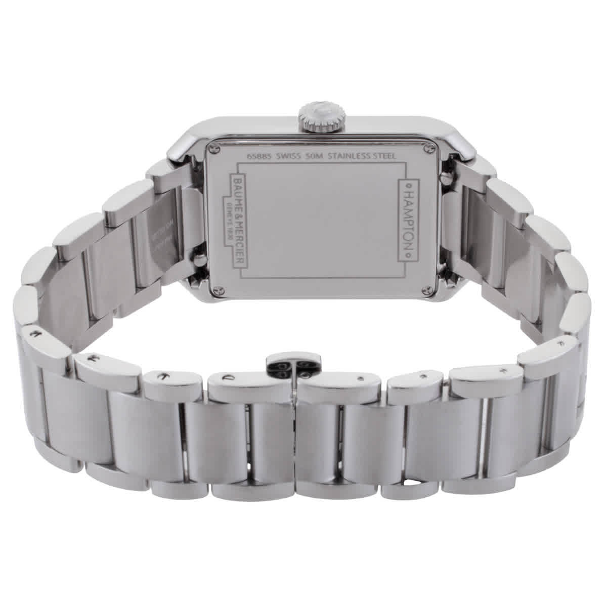 Baume et Mercier Hampton Quartz Blue Dial Mens Watch M0A10754