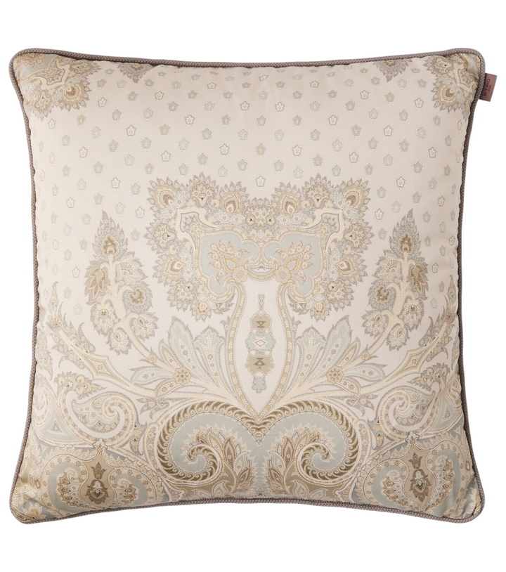 Photo: Etro Pegaso printed cotton cushion