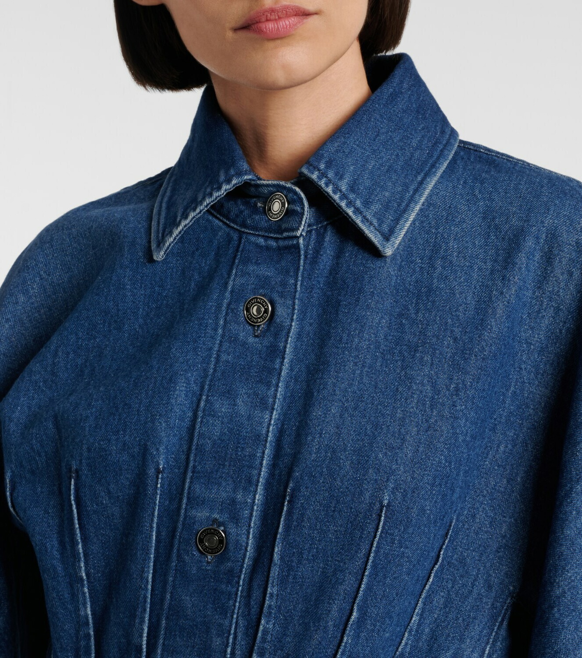 Givenchy Denim midi dress