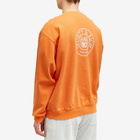 Sporty & Rich Men's Conneticut Crest Crew Sweat in Squash