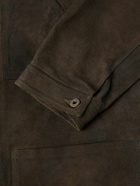 RRL - Kenmare Suede Jacket - Brown