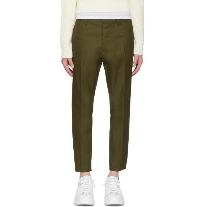 Photo: Dsquared2 Green Hockney Trousers
