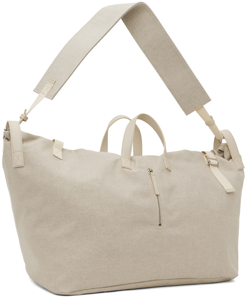 Jacquemus Beige Le Papier 'Le Sac À Linge' Duffle Bag Jacquemus