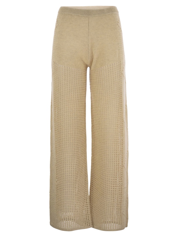 Photo: MC2 Saint Barth Alva - Crochet Flare Trousers