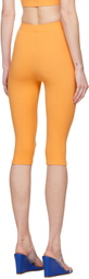 Gil Rodriguez Orange Capri Leggings