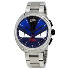Fendi Momento Chronograph Dark Blue Dial Mens Watch F215013400