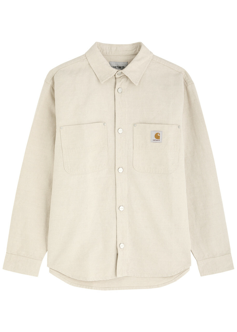 【関税&送料込】Carhartt Wip American Script Cotton Blend Sw Carhartt Wip American Script Cotton-blend Sweatshirt Cream