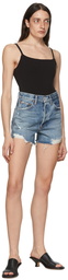 AGOLDE Blue Dee Shorts