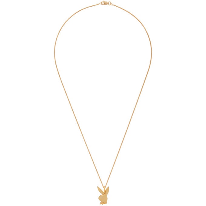 Photo: Hatton Labs Gold Playboy Edition Bunny Necklace