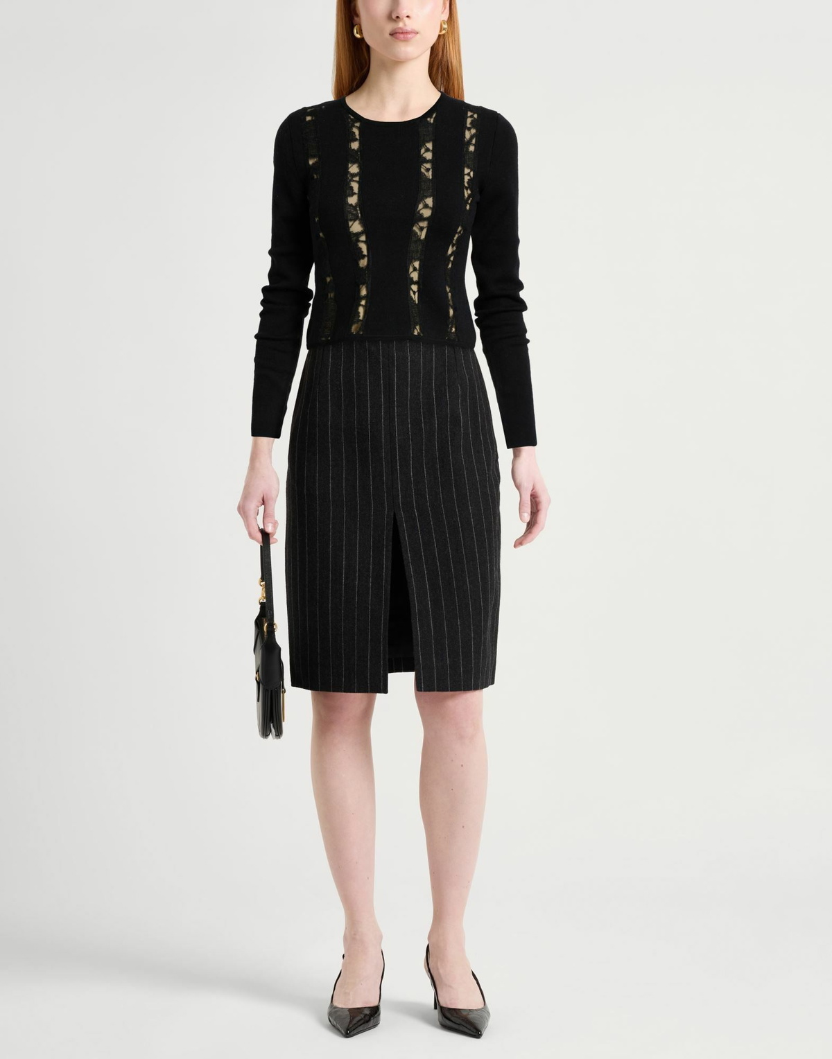 Rochas Womens Sweater in Black