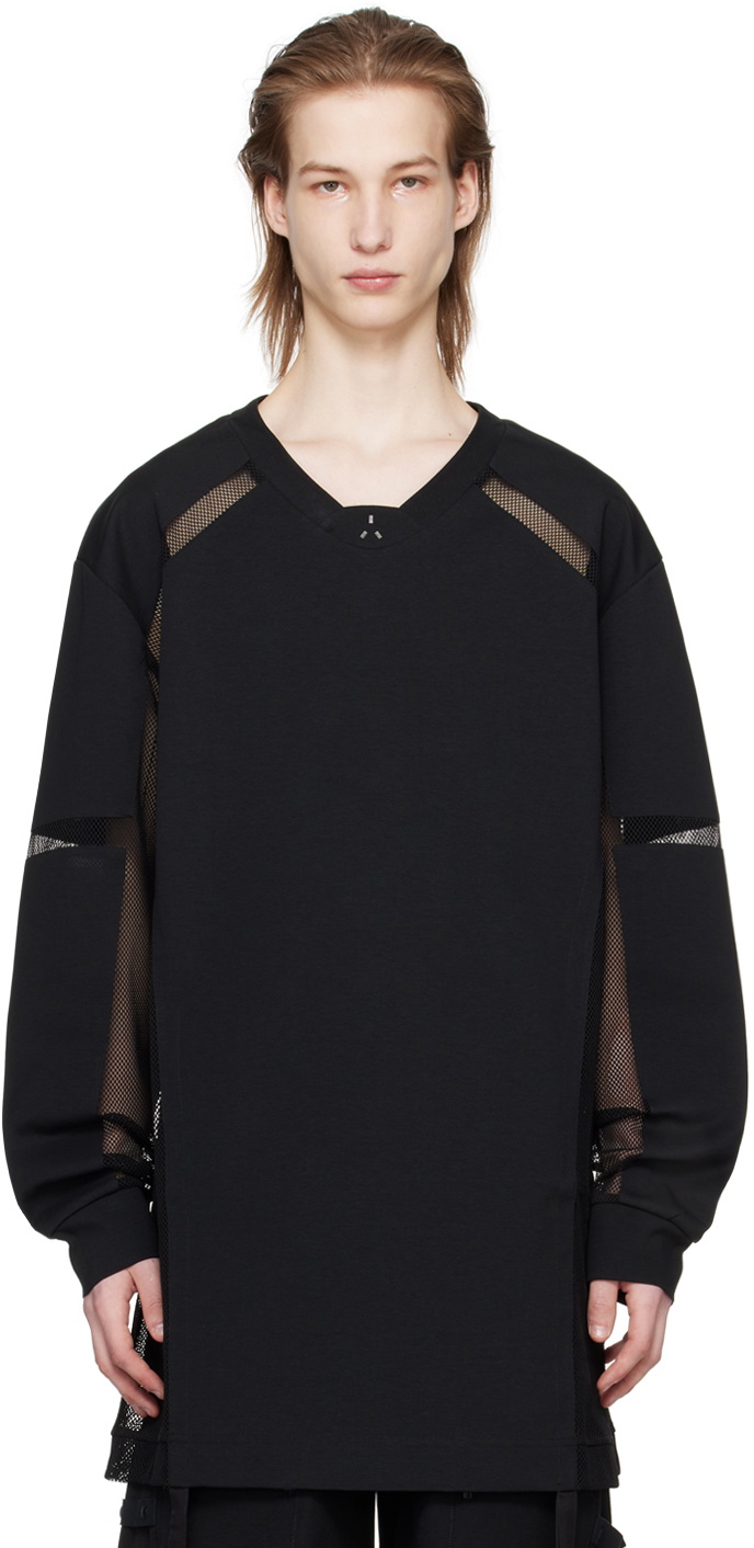 A. A. Spectrum Black Vanguard Long Sleeve T-shirt