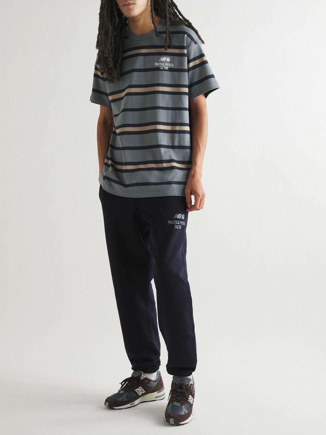 Carhartt WIP - New Balance Sculpture Center Striped Logo
