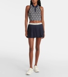 Tory Sport Cropped polo sweater
