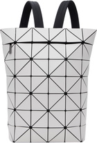 BAO BAO ISSEY MIYAKE Gray Blocky Backpack
