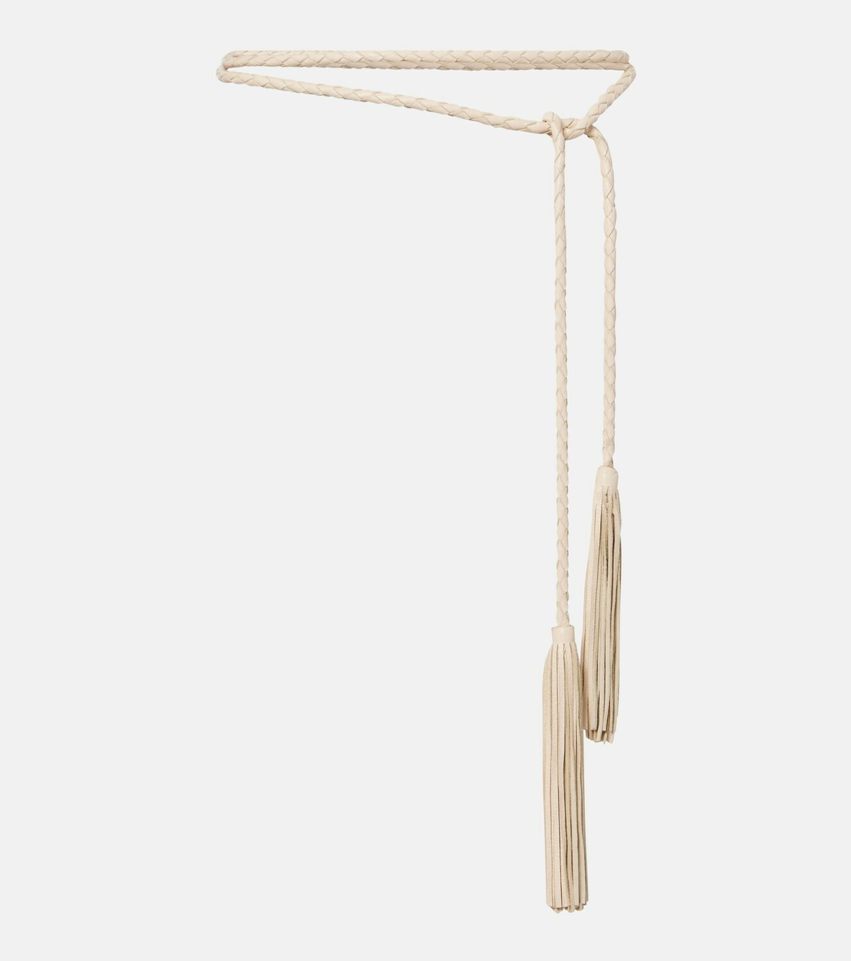 Nour Hammour Leather tassel belt
