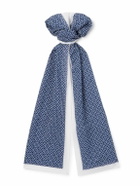 Anderson & Sheppard - Printed Cotton-Voile Scarf
