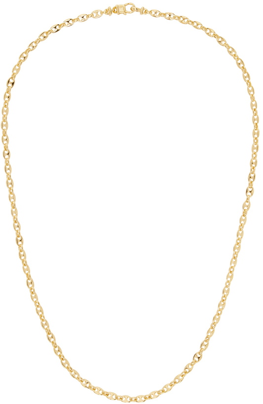 Photo: Tom Wood Gold Bean Chain Necklace