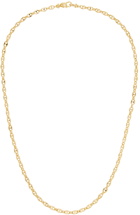 Tom Wood Gold Bean Chain Necklace