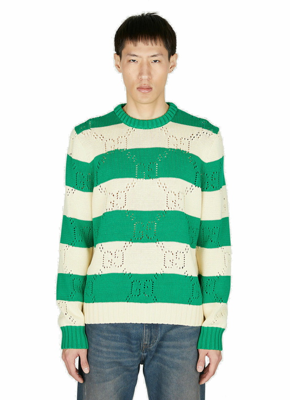 Photo: Gucci - Striped Sweater in Green