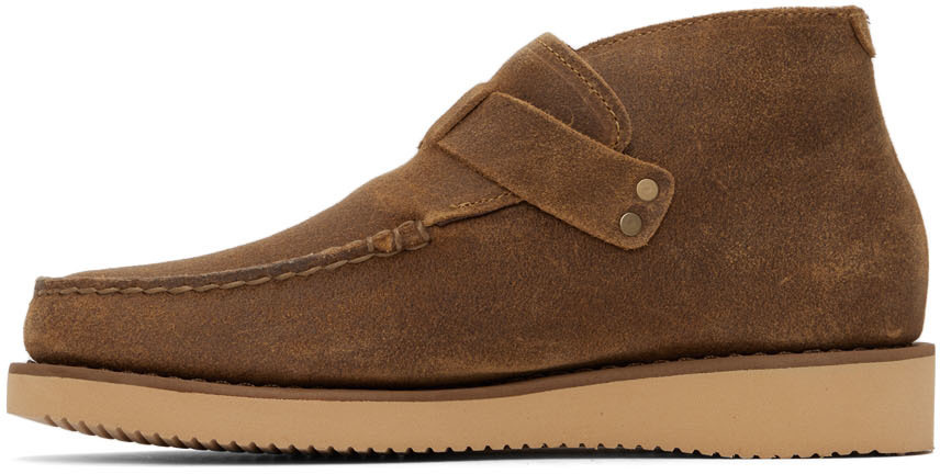 Engineered Garments Beige Sebago Edition Suede Ring Desert Boots