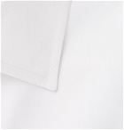 Giorgio Armani - White Slim-Fit Cotton-Poplin Shirt - White