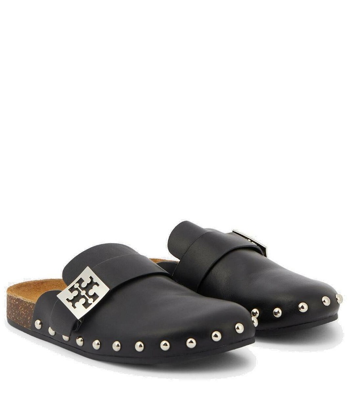 Photo: Tory Burch Mellow studded leather slippers
