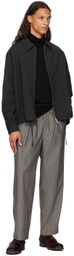 Róhe Black Blouson Jacket