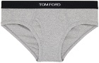 TOM FORD Gray Classic Fit Briefs