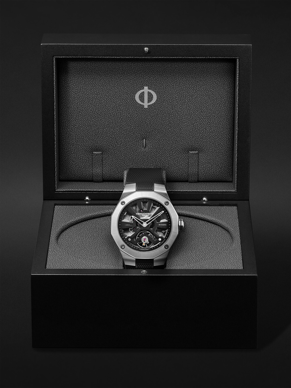 Baume & Mercier - Riviera Automatic Skeleton Stainless Steel Watch, Ref. 10721