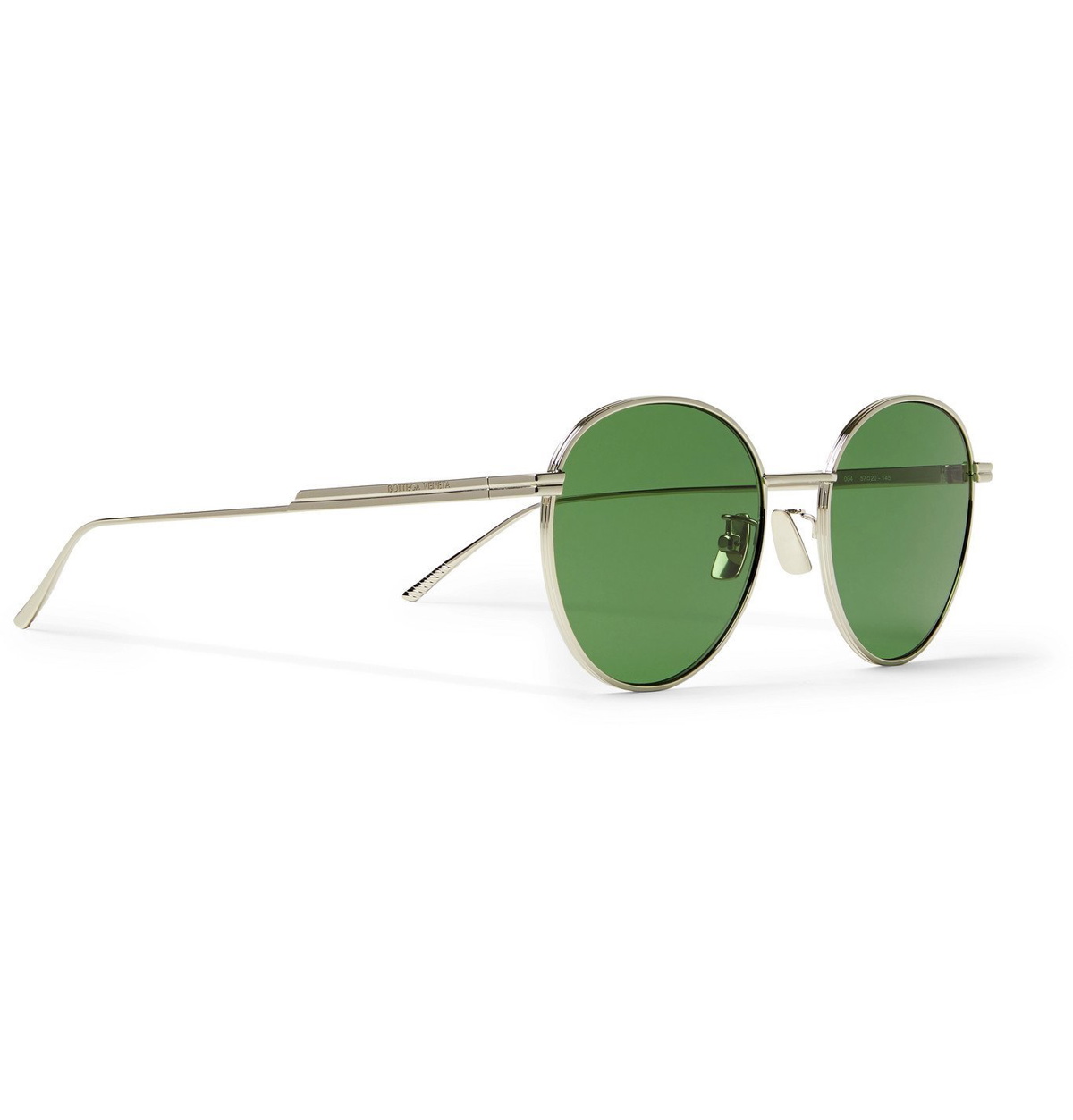 Metallic Aviator metal sunglasses, Bottega Veneta