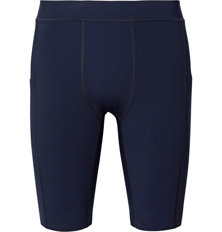 Photo: Iffley Road - Chester Compression Shorts - Blue